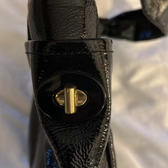 Coach small patent leather handbag - Picture 4 of 11